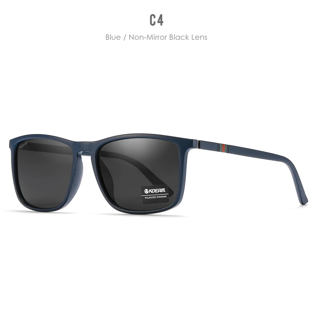 KDEAM 2022 New Luxury Polarized Sunglasses Men's Driving Shades Fishing Travel Golf Sunglass Male Sun Glasses CE