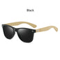Fashion Bamboo Wood Vintage Square Sunglasses Men Women Luxury Brand Designer Sun Glasses Wooden Driving Fishing UV400 Eyewear