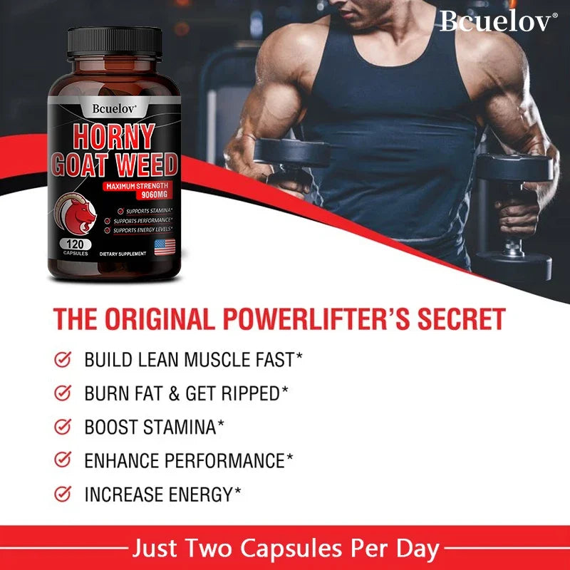 Nutritional Supplements for Men - Build Muscle, Burn Fat, Improve Endurance, Energy and Performance
