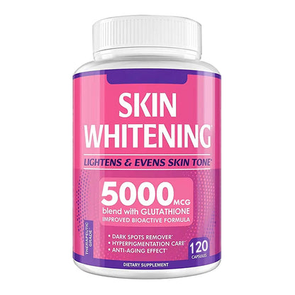 Glutathione Supplements, Collagen, Antioxidants, Anti-aging, Immunity, Radiance, Skin Whitening Supplements