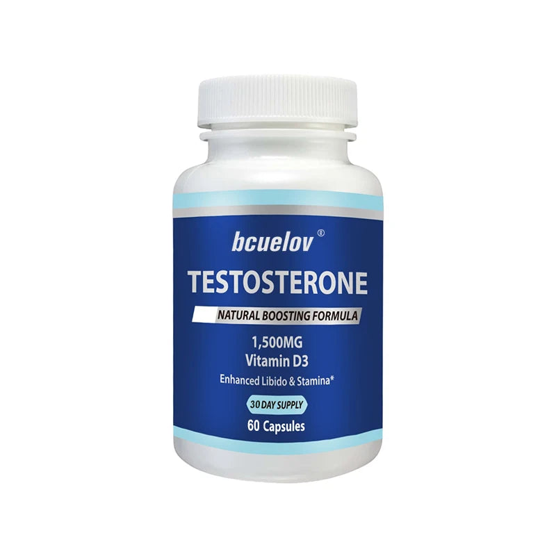 Vitamin D - Natural Endurance Supplement for Men, Muscle, Motivation and Strength, Anti-Fatigue