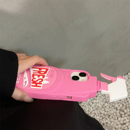 Stereo Cleaner 3D Cute Soft Silicone Case for IPhone 15 14 13 12 16 Pro Max 11 15Pro 14Pro I Phone Shockproof Cover Accessories